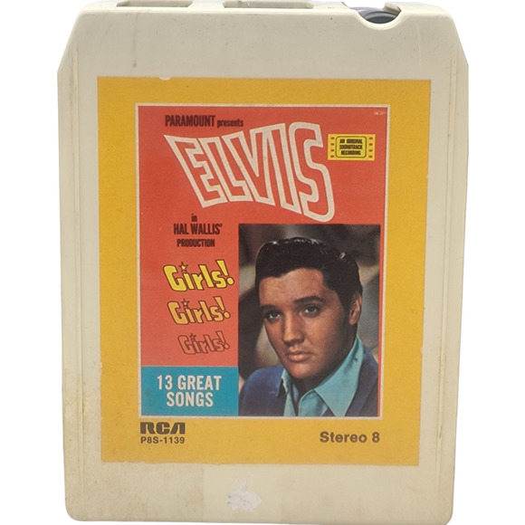 Set Of Three Elvis Presley 8-Tracks That's The Way It Is Girls Girls Girls Pickw - Picture 3 of 7